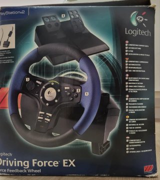 Volante Logitech Driving Force EX PC/PS