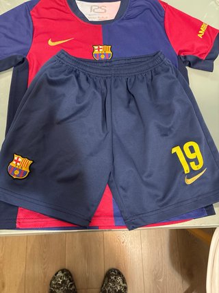 Camiseta y pantalon Lamine Yamal Talla 28