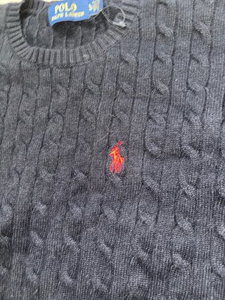 Jersey Polo Ralph Lauren Negro Talla S