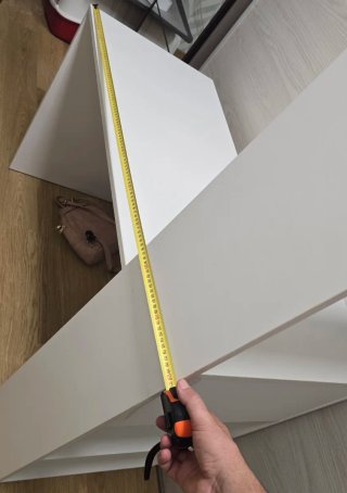 Escritorio con Estantería Integrada Blanco