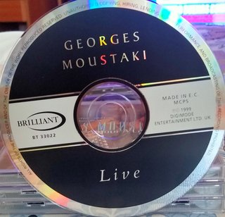 CD Georges Moustaki - Le Métèque  y  otras mas