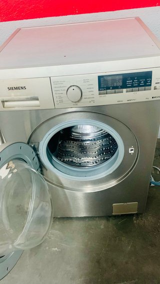 Lavadora Siemens 8kg Gris