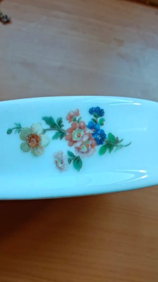 Cenicero Porcelana Herriko Antiguo