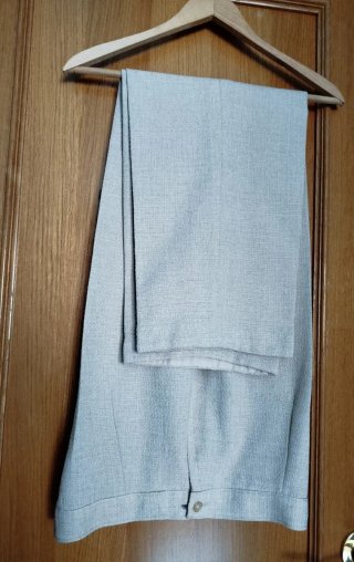 Traje dos piezas beige americana y pantalón