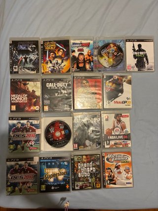 Lote de 16 juegos para PS3