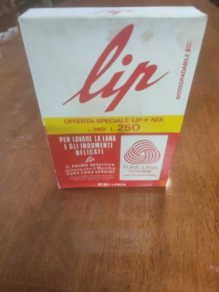 Detersivo Vintage Lip Anni 70