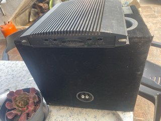 Subwofer Pasabanda Metacrilato + Etapa y altavoces