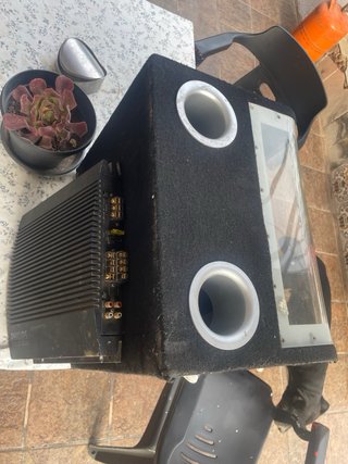 Subwofer Pasabanda Metacrilato + Etapa y altavoces