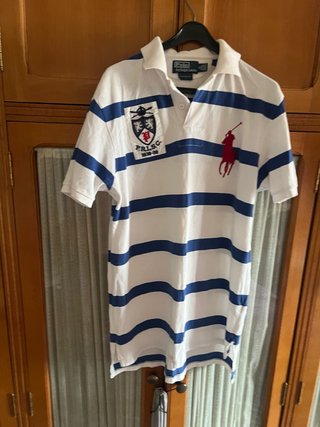 Polo Ralph Lauren rayas blanco y azul