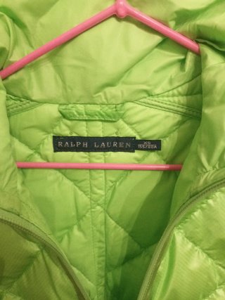 Abrigo Acolchado Ralph Lauren Verde