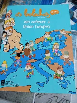 Libro Os Bolechas van coñecer a Unión Europea