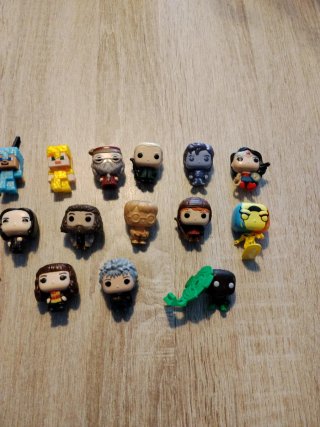 Lote de 15 Mini Figuras Funko