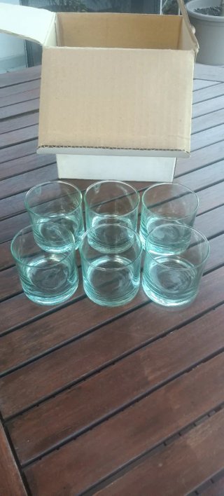 Set 6 Vasos Licor/Whisky Cristal