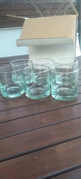 Set 6 Vasos Licor/Whisky Cristal