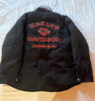 Chaqueta Harley Davidson original Negra/camiflaje