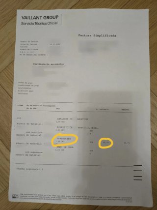 Pressostato per caldaia Vaillant