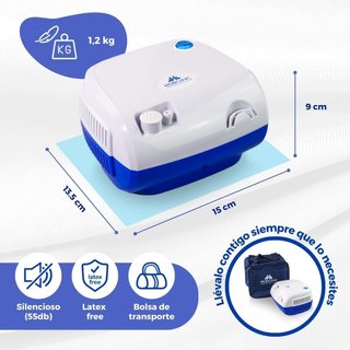 Nebulizador Mobiclinic Neb-2 con compresor