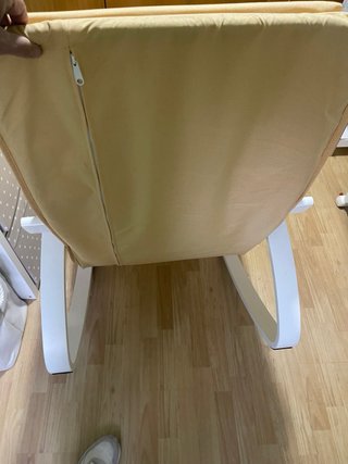 Sillón balancín tela y plástico