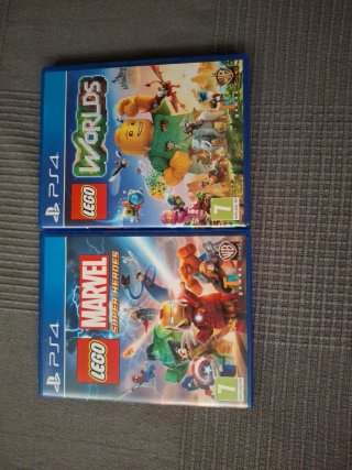 LEGO PS4: Worlds y Marvel Super Heroes