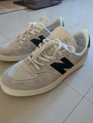 Zapatillas New Balance Blancas y Verdes