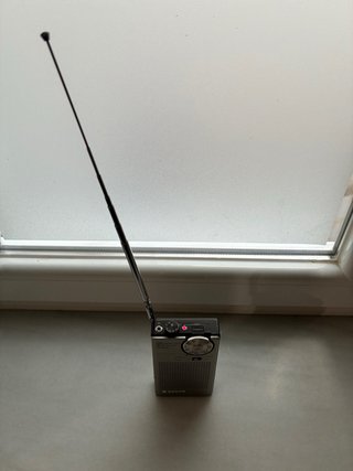 Radio Sanyo RPM6800U AM/FM  año 1980. Nueva