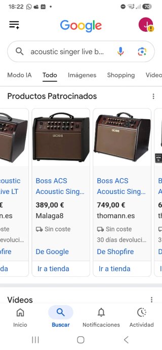Boss Acoustic Singer Live LT Amplificador