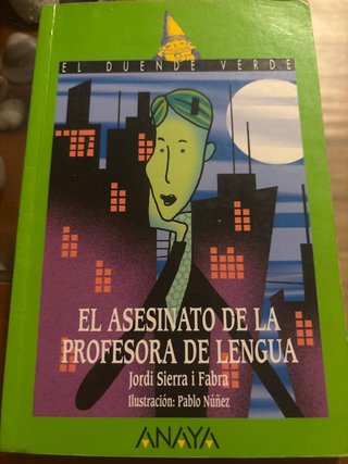 El asesinato de la profesora de lengua