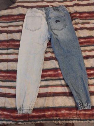 Pantalón Vaquero Bicolor