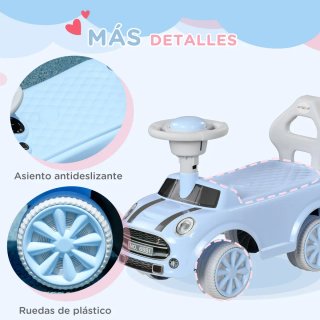 Correpasillos infantil azul sistema antivuelco