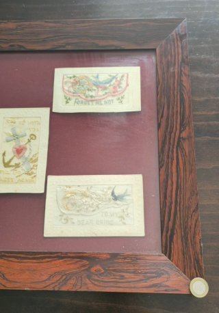 WW1 Antiguas postales de seda