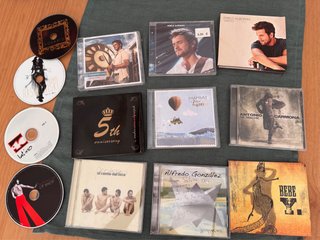 Lote CDs Música Española: Alborán, Sanz, Rosario