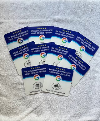 Tarjetas NFC Google Review