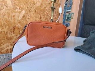 Bolso Bandolera Mango Touch Marrón