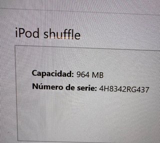 iPod Shuffle Azul