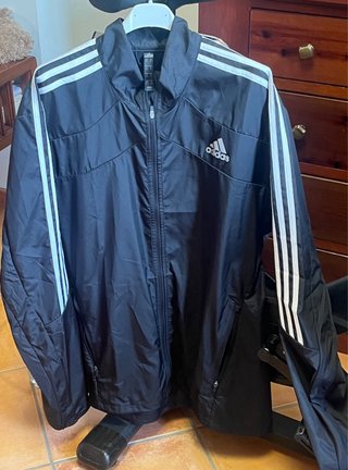 Chaqueta Adidas Running XL Negra Nueva