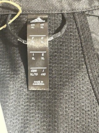 Chaqueta Adidas Running XL Negra Nueva