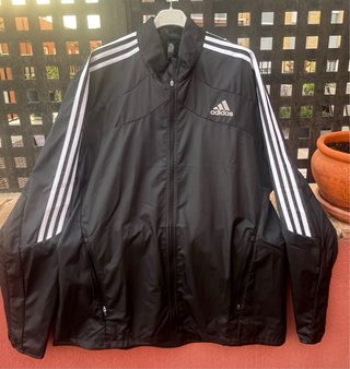Chaqueta Adidas Running XL Negra Nueva