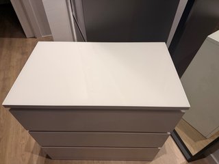 IKEA cómoda MALM 3 cajones