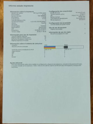 Stampante HP Envy 6120e solo 147 copie