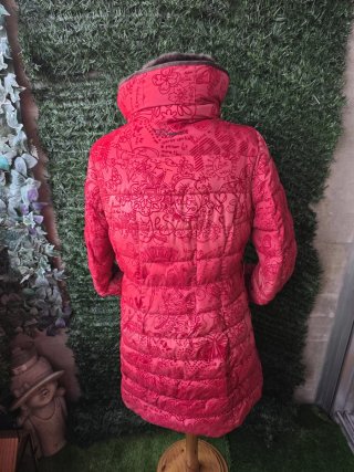 Abrigo Rojo Desigual