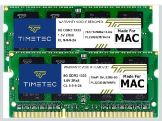 16Gb RAM (8x2) 1333MHz PC3-10600 CL9