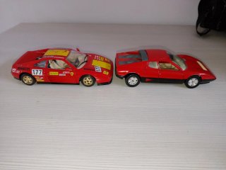 Lotto Modellini Ferrari 348tb + 512bb 1/24 Burago