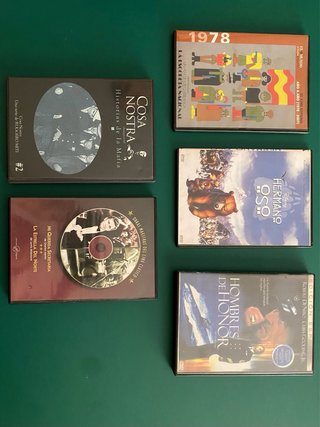 Gran variedad de películas en DVD
