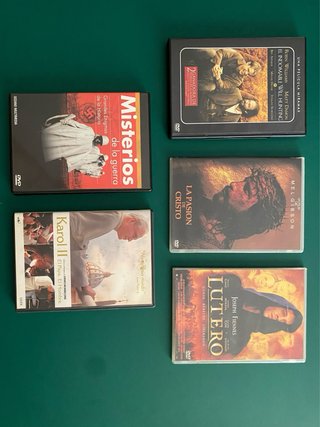 Gran variedad de películas en DVD