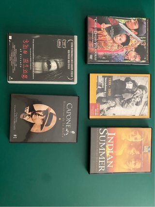 Gran variedad de películas en DVD