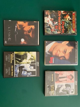 Gran variedad de películas en DVD