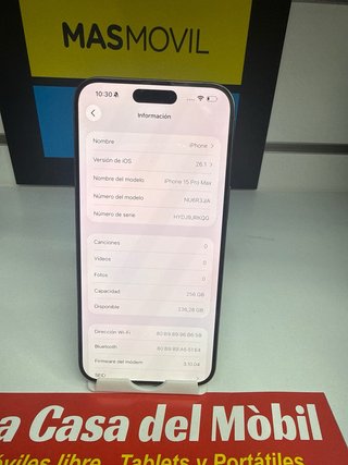 iPhone 15 Pro Max 256GB como nuevo