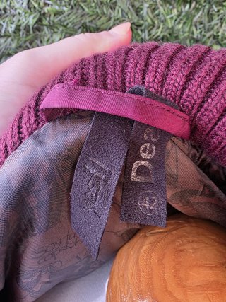 Abrigo Desigual Morado Edición Especial