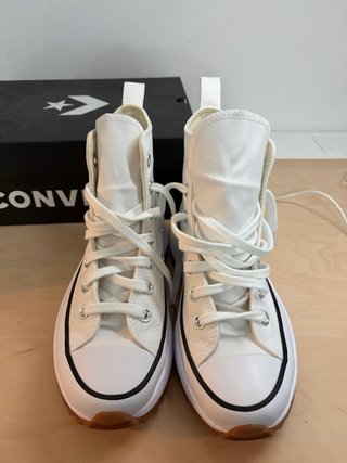 Converse Run Star Hike Hi Blancas Talla 38