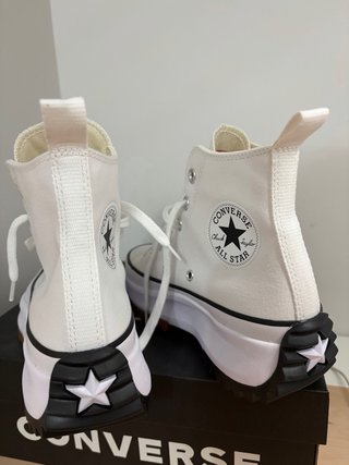 Converse Run Star Hike Hi Blancas Talla 38